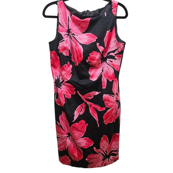 Jones New York Dresses & Skirts - Jones New York‎ Floral Print Dress Sleeveless Sheath Dress Woman's Size 10